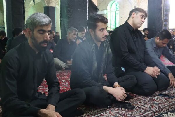 مراسم عاشورای حسینی در شهرستان قلعه‌گنج