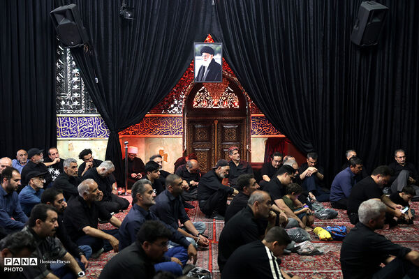 مراسم عزاداری ظهر تاسوعای حسینی در آستان امامزاده صالح(ع)