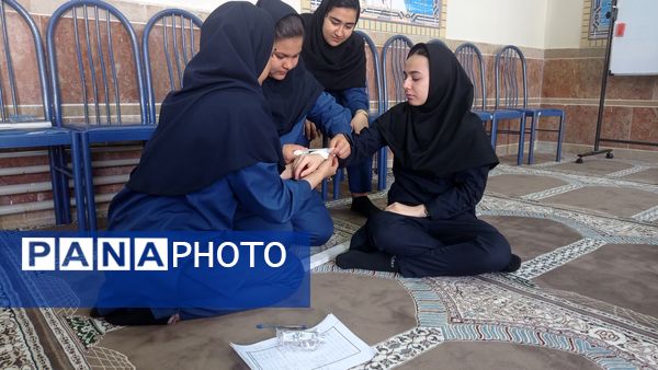 آموزش امداد و نجات دانش‌آموزی محله محور