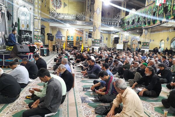 مراسم بزرگداشت شهدای خدمت در شهرستان ورامین 