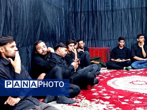 عزاداری شهادت امام حسن عسکری (ع) در هیأت محبان المهدی کاشمر