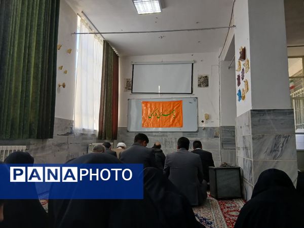 دعای ندبه در مدرسه حضرت زهرا (س) نیر