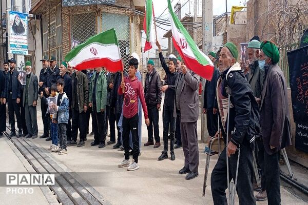 بیعت مردم ولایت مدار شهر بار با رهبر جدید آیت اللّه سید مجتبی خامنه ای 