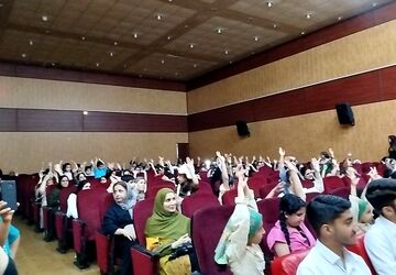جشن اختتامیه کلاس‌های اوقات فراغت کانون شهیدان احمدزاده