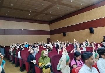 جشن اختتامیه کلاس‌های اوقات فراغت کانون شهیدان احمدزاده
