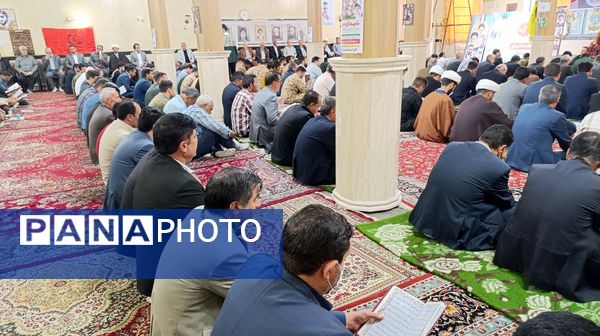 مراسم بزرگداشت شهدای خدمت در ملکان 