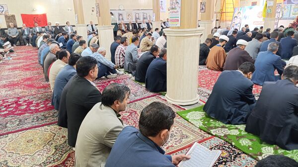 مراسم بزرگداشت شهدای خدمت در ملکان 