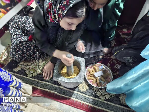 غرفه شهرستان تفت در نمایشگاه از ریشه تا رویش