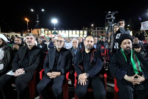 حضور صادق حسین زاده ملکی، معاون پرورشی و فرهنگی وزارت آموزش و پرورش در تجمع فرهنگیان زارچ