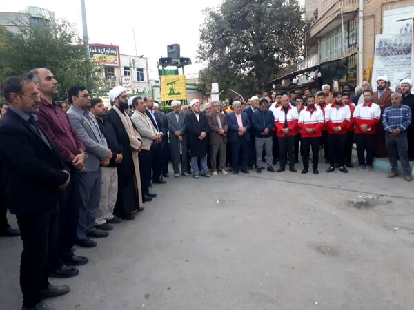 تجمع باشکوه مردم آشخانه در محکومیت اسرائیل و ترور شهید سیدحسن نصرالله 