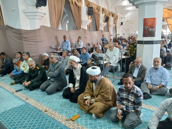 نماز عبادی سیاسی جمعه در شهرستان خلیل آباد 