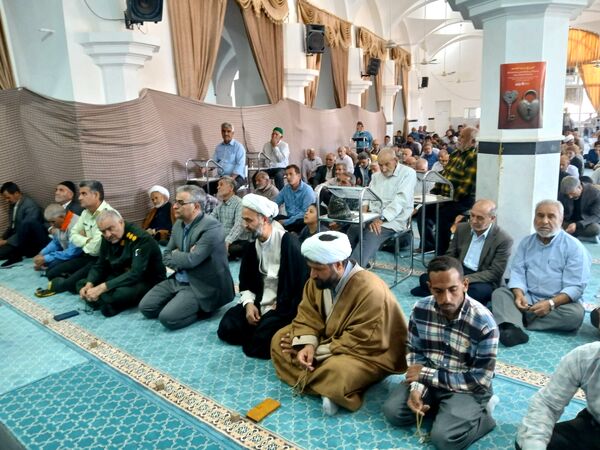 نماز عبادی سیاسی جمعه در شهرستان خلیل آباد 