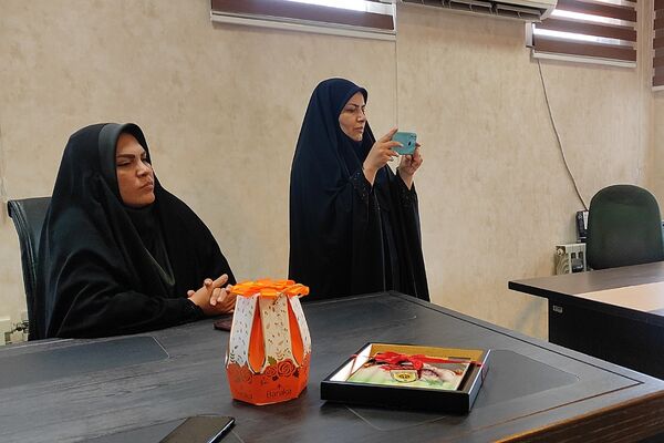 دیدار با رئیس مرکز مشاوره ستاد فرماندهی نیروی انتظامی شهرستان ری
