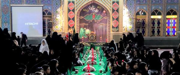 اقامه هیئت عزاداران حضرت رقیه (س) در کاشان