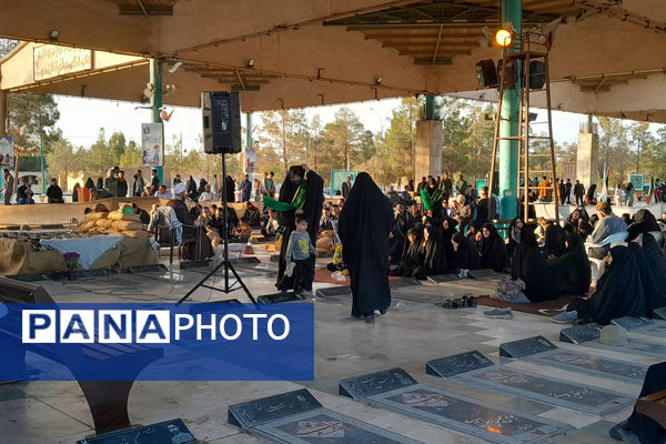 برگزاری اولین سالگرد شهادت شهید دهه هشتادی مدافع امنیت 