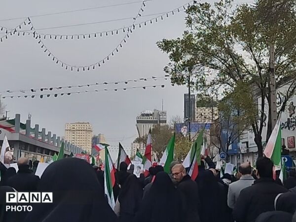 راهپیمایی روز قدس خط مقدم ایرانیان 