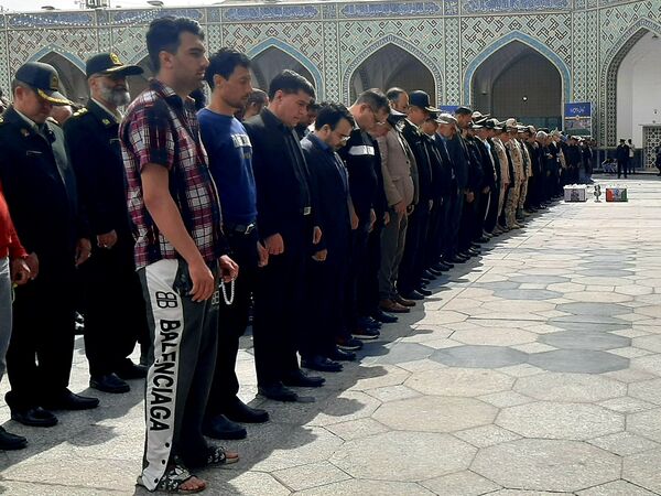 تشییع پیکر شهدای نیروی انتظامی مشهد مقدس