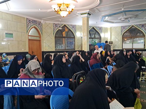 محفل با شکوه انس با قرآن کریم امت احمد اسوه مقاومت مسجد جامع قائمشهر