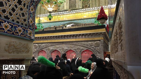 تجلی عشق و ارادت زائران در جوار بارگاه ملکوتی امام رضا(ع)