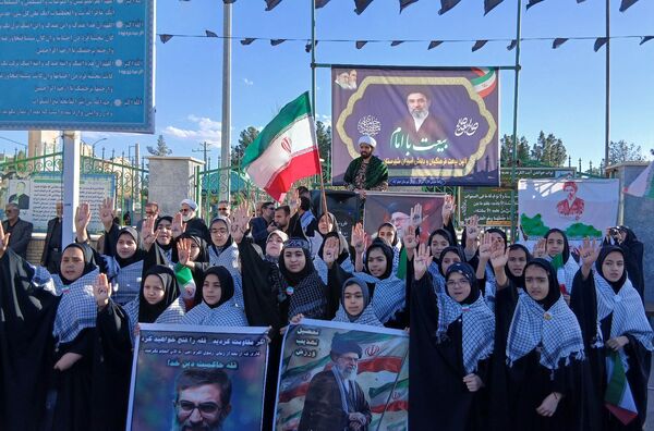 برگزاری مراسم راهپیمایی قدس در روستاهای صرم و جعفرآباد قم