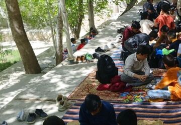 مجتمع تفریحی کوثر میزبان دانش‌آموزان دبستان شهدا بن بود 