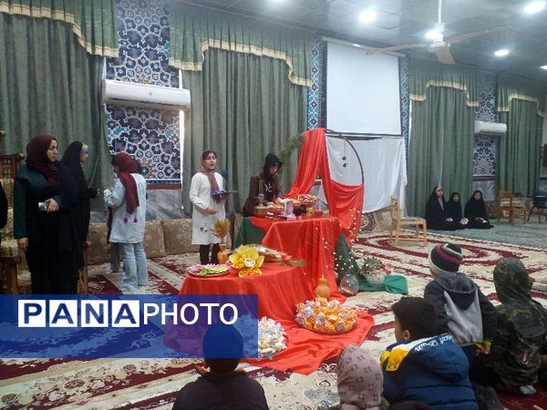 برگزاری جشن یلدای فاطمی در مسجد مسلم ابن عقیل شیروان
