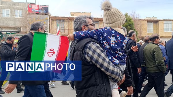 راهپیمایی ۲۲ بهمن در مشهدمرغاب