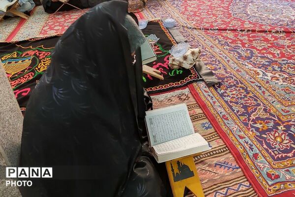 محفل انس با قرآن کریم در مسجد جامع شهر بار