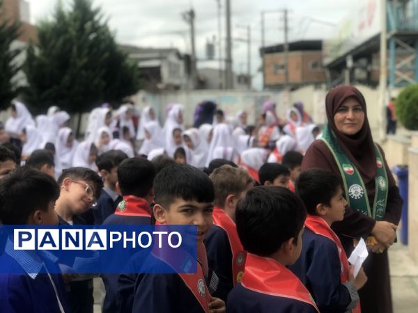 زنگ عاطفه‌ها در دبستان امیرصدرا روحی فرد پور محمودآباد 