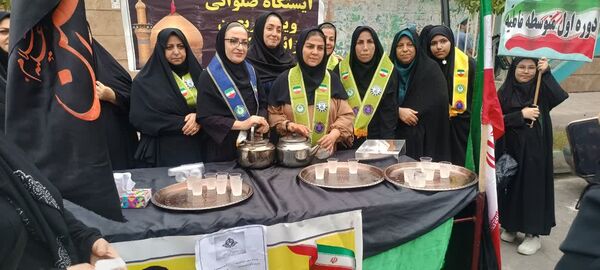 پیاده‌روی اربعین حسینی در محمودآباد