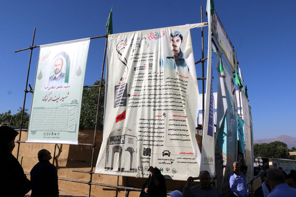 بازدید معلمان از یادمان محل شهادت سردار شهید «مهدی زین الدین»