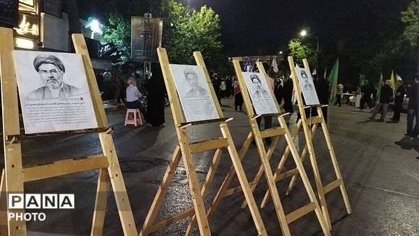 گذری بر موکب بسیج دانشجویی دانشگاه فرهنگیان نیشابور در صد و بیستمین شب از اجتماعات مردمی