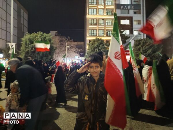 چهارشنبه سوری متفاوت در بلوار فضل نیشابور 