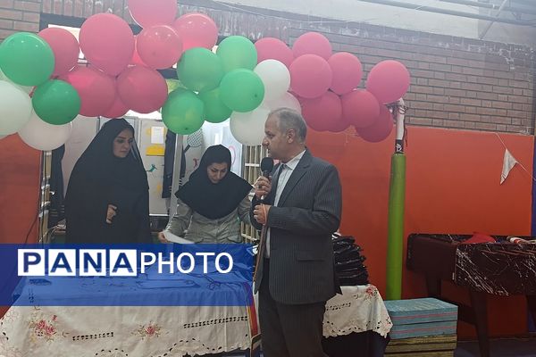 اختتامیه طرح میدان پویا در هنرستان هاجر نصیر‌آباد 