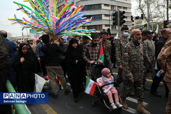مراسم راهپیمایی روز قدس در تهران