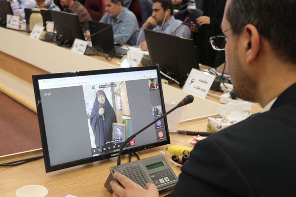 اتاق کنترل وضعیت ستاد انتخابات شهر مشهد در دور دوم انتخابات ریاست جمهوری 