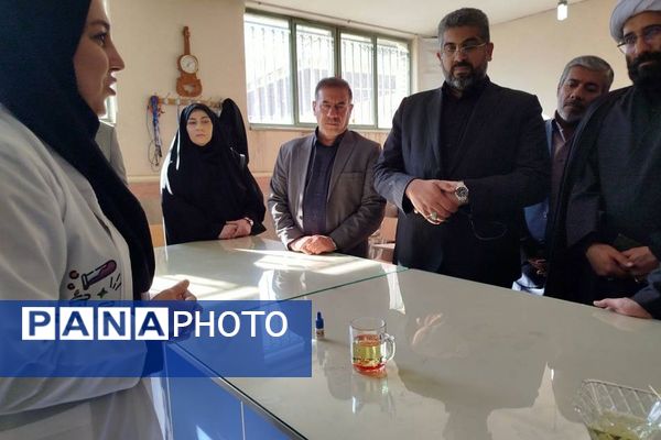 بازدید فرماندار و شورای شهرقدس از پژوهش‌سرای دکتر حسابی