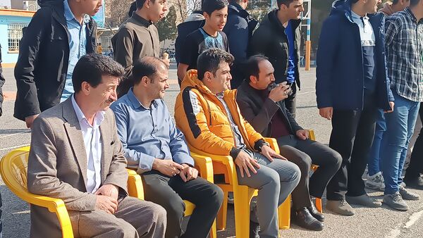 فینال مسابقات فوتسال المپیاد ورزشی درون مدرسه‌ای در نیشابور