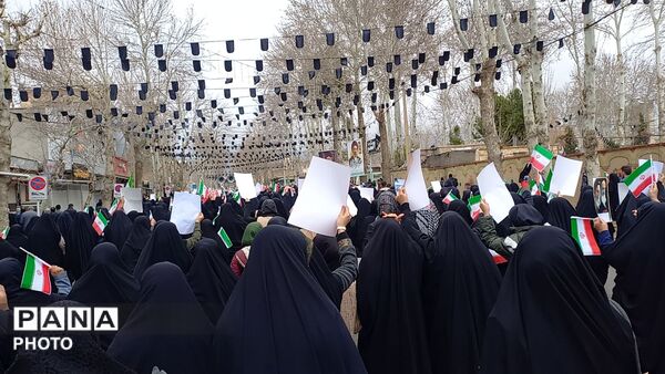 حضور گسترده مردم ولایتمدار و انقلابی شهر سلسله در مراسم راهپیمایی روز جهانی قدس