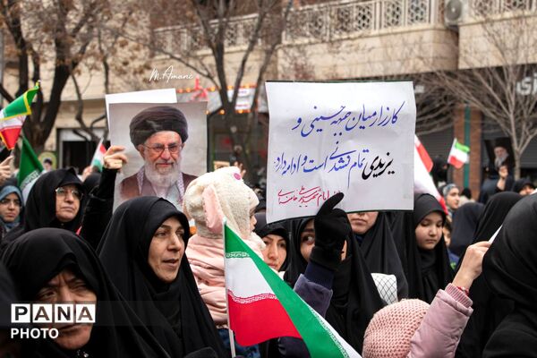 سربازان کوچک در اجتماع مردمی تبریز به خونخواهی از رهبر شهید