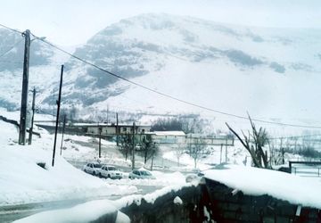 برف شدید و کولاک در دوآب صمصامی