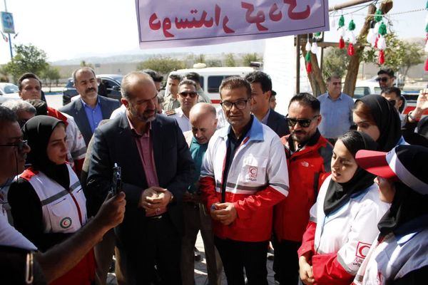 افتتاح ستاد اسکان نوروزی شهرستان گچساران