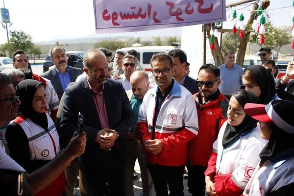 افتتاح ستاد اسکان نوروزی شهرستان گچساران