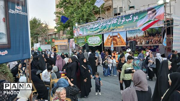 چند کیلومتری غدیر در خرم‌ آباد؛ تصویری از وحدت و ارادت مردم