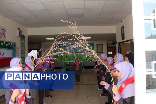 بازدید مدیر سازمان دانش‌آموزی استان و همکاران ستادی از مدارس تشکیلاتی زرند 