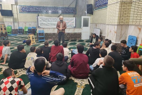  مراسم معنوی اعتکاف در مسجد رسول اکرم شهرری