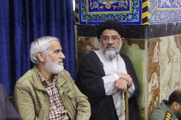 مراسم بزرگداشت حماسه 9 دی در مسجد حظیره در یزد