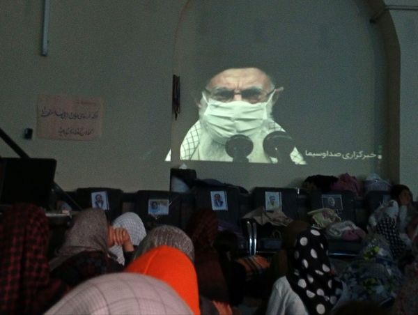 برگزاری مراسم اعتکاف در مسجد اعظم دارالقرآن امام خمینی نیشابور 