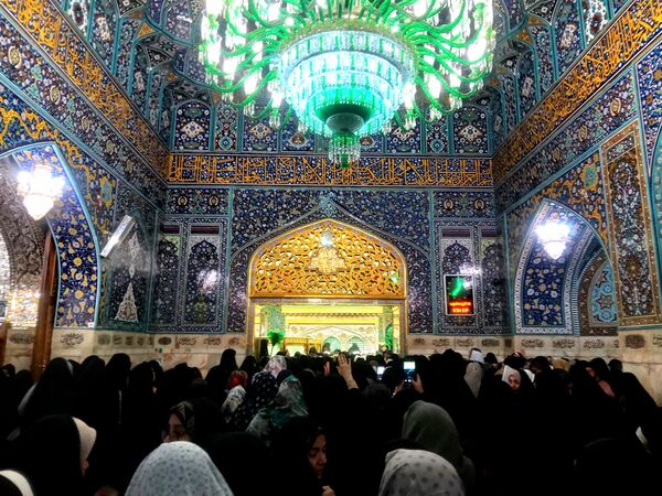 اردوی زیارتی و سیاحتی دارالقرآن سلسله الذهب در حرم مقدس امام رضا (ع)