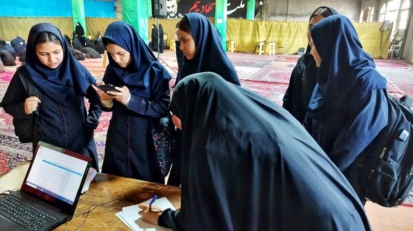 برگزاری لیگ جت دختران در مصلی بقیة اللّٰه شهرستان اشتهارد 